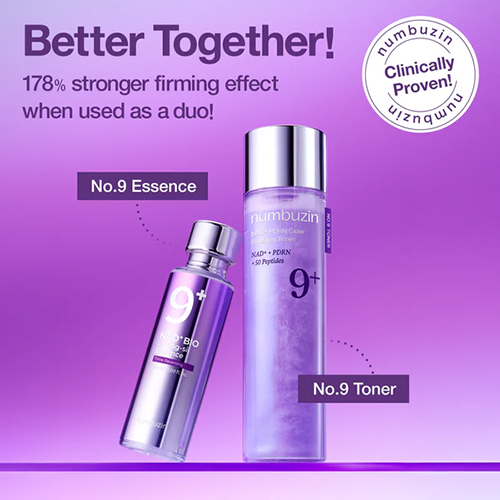 NUNBUZIN Tónico Potenciador de Luminosidad No.9 NAD PDRN 150 ml
